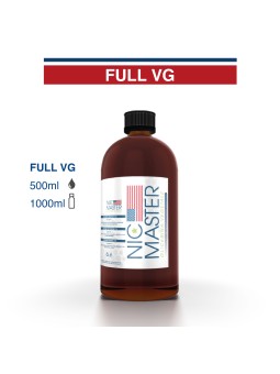 VG 500ml in 1L - Nic Master